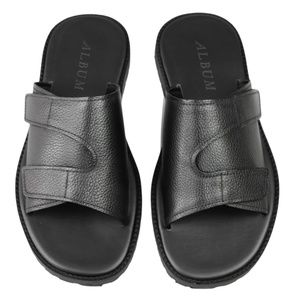NEW Album Cataviña Leather Sandals Mens 12 Black Surf Surfboards